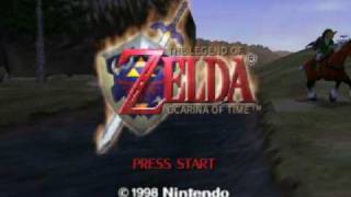 Legend of Zelda Ocarina of Time N64 Intro [upl. by Anovad]