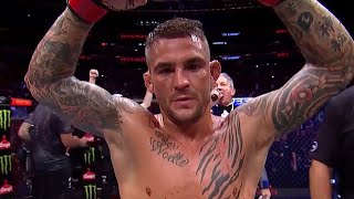 Dustin Poirier Octagon Interview  UFC 281 [upl. by Auhsaj]