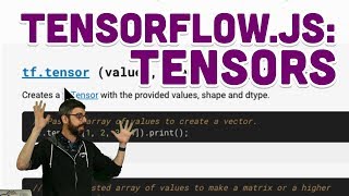 62 TensorFlowjs Tensors  Intelligence and Learning [upl. by Sifan469]