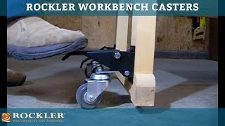 Rockler Workbench Casters [upl. by Aneles]