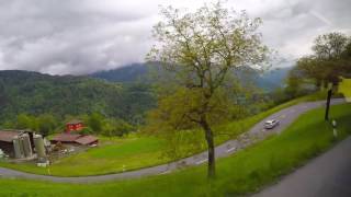 VILLARS  OLLON  AIGLE Bus Ride Switzerland [upl. by Domash]