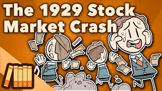 The 1929 Stock Market Crash  Black Thursday  Extra History [upl. by Ydnim3]