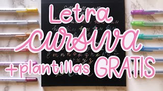 Letras en cursiva  plantillas GRATIS ✨ [upl. by Yale]