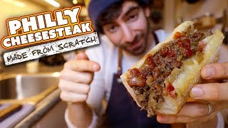 Dear SortedFood This is a REAL Philly Cheesesteak [upl. by Anirol]