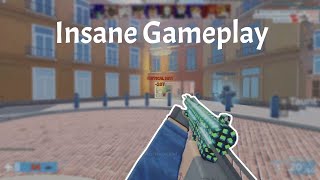 Insane Arsenal Gameplay Roblox Arsenal [upl. by Hawker298]