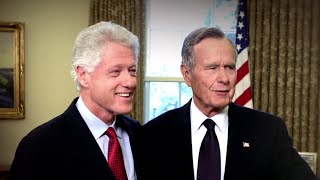 The Unlikely Friendship Between George HW Bush And Bill Clinton  NBC Nightly News [upl. by Eeroc]