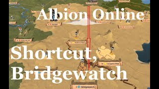 Albion Online  Caerleon to Bridgewatch fast almost safely [upl. by Ianaj]