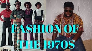 Fashion of the 1970s  Mens Fashion [upl. by Fronniah586]