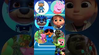 Pocoyo Peppa Pig Paw Patrol Baby Boss Pinkfong Hulk Tiles Hop [upl. by Perry]