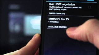 Amazon Fire TV Stick  How to Mirror Phone or Tablet [upl. by Flan]