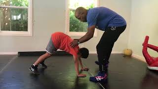 Beginner skills for youth wrestlers [upl. by Alrahc]