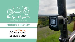 Magicshine Seemee 200 Smart Bike Taillight Review  Brake Sensor  Ambient Light Sensor  200 Lumen [upl. by Ahtnams]