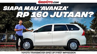 Toyota Transmover Lebih Murah Dari Avanza Termurah I First Impression I GridOto [upl. by Chaddie]