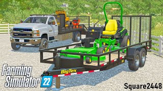 2022 Lawn Care SETUP  Farming Simulator 22 [upl. by Galatea761]