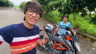 Gifted New Bike To Sahil 😍 [upl. by Cavallaro]