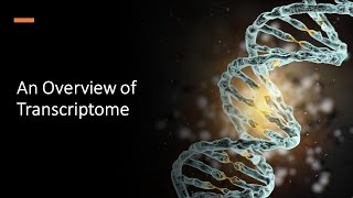 An Overview of Transcriptome [upl. by Oira580]