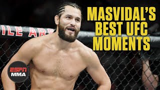 Jorge Masvidals best UFC fights  ESPN MMA [upl. by Kippar]