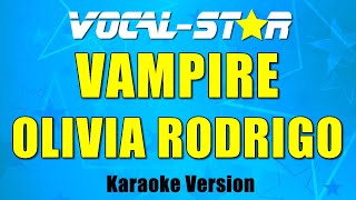 Olivia Rodrigo  Vampire Karaoke Version [upl. by Emilia406]