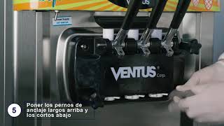 Tutorial de las Maquinas de Helados Soft Ventus ventuschile [upl. by Beal]