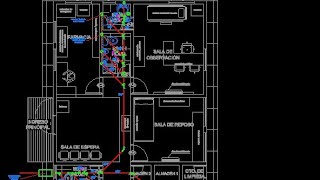 INSTALACIONES SANITARIAS EN AUTOCAD PASO A PASO TUTORIALES PARTE 1 [upl. by Ecienaj]