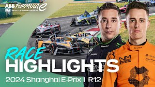 Commanding drives and a BRAND NEW podium finisher ⚡️  Round 12 Shanghai EPrix Race Highlights [upl. by Astraea]