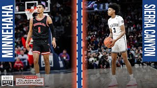 Jalen Suggs and Minnehaha battle BJ Boston and Sierra Canyon  ESPN Highlights [upl. by Orian]