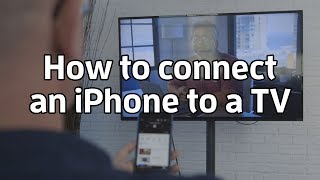 How to connect an iPhone to a TV [upl. by Misak]