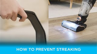 How to Fix Streak Marks from your CrossWave® X7 Cordless Pet Pro [upl. by Nyla]