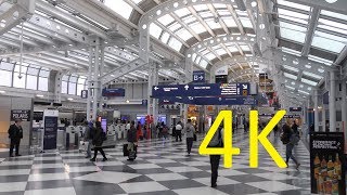 A 4K Video Tour of Chicago OHare International Airport ORD Terminals 13 [upl. by Adni385]