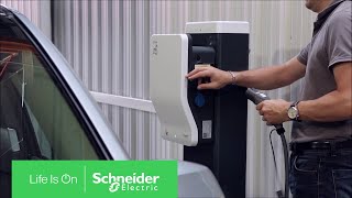 How To Use an EVlink Smart Wallbox Charging Station  Schneider Electric [upl. by Cantu]