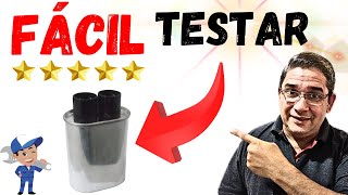 🔴Como Testar Capacitor de Microondas [upl. by Aliab]