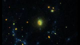 Galaxy Formation Simulation 720p [upl. by Tannenbaum]