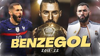 L’ascension monstrueuse de BENZEMA depuis 2018 [upl. by Nicholl]