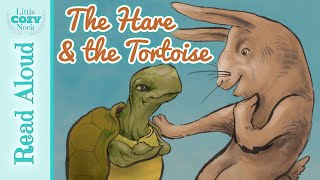 The Hare and the Tortoise READ ALOUD Fable for Kids [upl. by Ashia306]