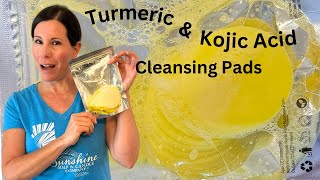 I Made The Viral Kojic Acid amp Turmeric Cleansing Pads [upl. by Drexler]