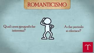 1 Il Romanticismo VIDEO [upl. by Ronnoc94]