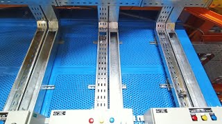 cable tray trunking vertical installation [upl. by Yezdnil]