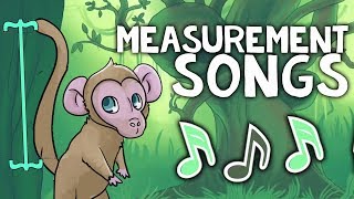 Measurement Songs For Kids  3rd Grade  4th Grade [upl. by Sully454]