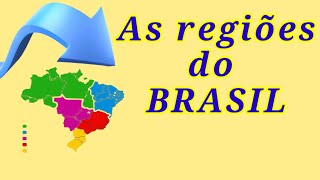 As regiões do Brasil  DIVISÃO TERRITORIAL [upl. by Hartley]