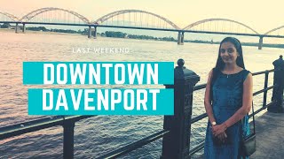 Exploring Downtown Davenport iowa [upl. by Munafo]