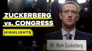 Zuckerbergs Senate hearing highlights in 10 minutes [upl. by Kenn]