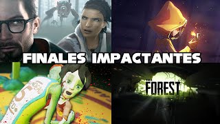 TOP 7 FINALES MÁS IMPACTANTES en los VIDEOJUEGOS [upl. by Enileoj]