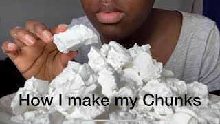 How I make CRUNCHY Starch CHUNKS [upl. by Alejandrina]