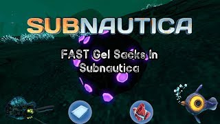 Where to find Gel Sacks in Subnautica [upl. by Micheil]