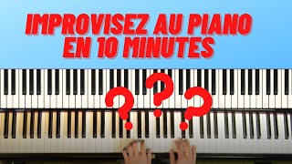 Improvisation facile au piano pour débuter  méthode complète [upl. by Reitrac]