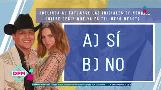 ¿Christian Nodal es el amor de la vida de Belinda  De Primera Mano [upl. by Annaeoj]