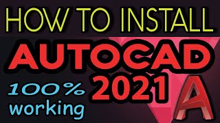 AUTOCAD 2021  INSTALLATION [upl. by Tnattirb]