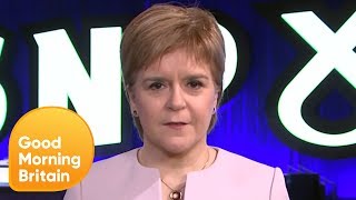 Nicola Sturgeon People Have a Right to Change Their Mind  Good Morning Britain [upl. by Alatea667]