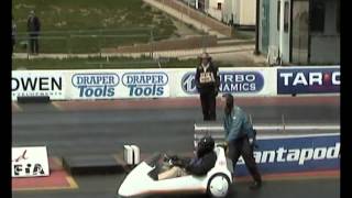 Sinclair C5 drag racing [upl. by Kearney]