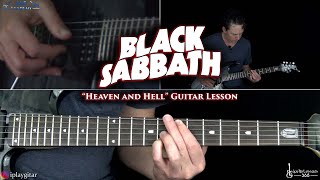 Heaven and Hell Guitar Lesson  Black Sabbath [upl. by Velma]